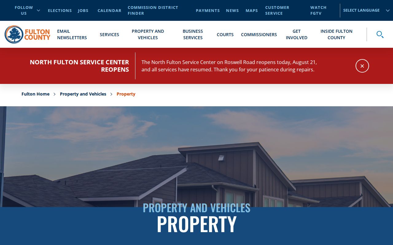 Roswell residents directory Fulton property services